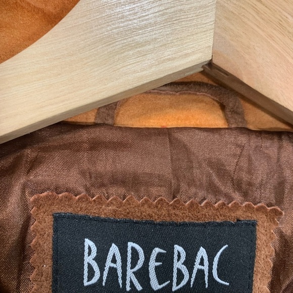 Vintage Barebac Suede Leather Jacket Size Large - Picture 9 of 10